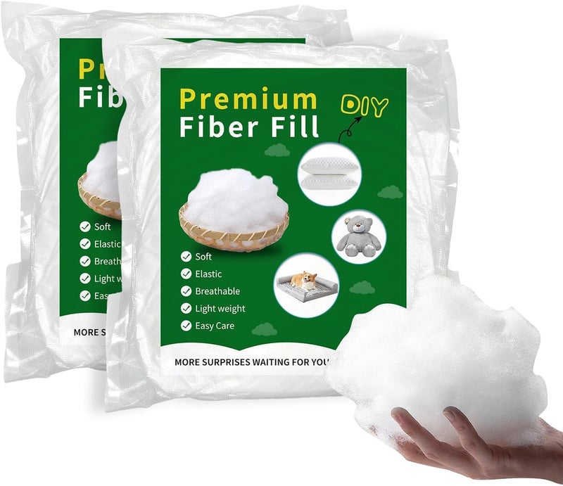 Daylendar Polyfill Stuffing for Stuffed Animals,2000/4.4LB Stuffing for Crochet Animals,Soft Pillow,Cloud Decorations,Home Decor - Image 1